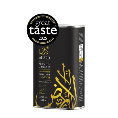 Premium Organic fair trade Extra Virgin Olive Oil 250 ml Tin